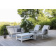 Table basse Butterfly Océo en aluminium