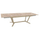 Table de jardin extensible en aluminium et céramique 6-12 personnes - VITA - ProLoisirs