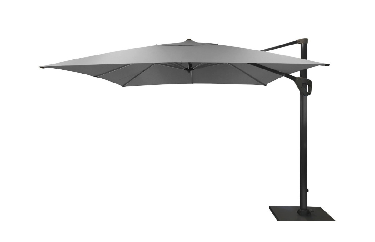 Parasol déporté inclinable 3x4 ProLoisirs en aluminium et polyester 280gr Parasol déporté inclinable 3x4 ProLoisirs en aluminium et polyester 280gr