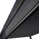 Pergola bioclimatique autoportée en aluminium à lames orientables 3x4 + store 4 M - Ombréa