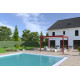 Pergola bioclimatique autoportée Ombréa en aluminium 3x4 M