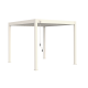 Pergola bioclimatique autoportée en aluminium à lames orientables 3x3 + store 3 M - Ombréa