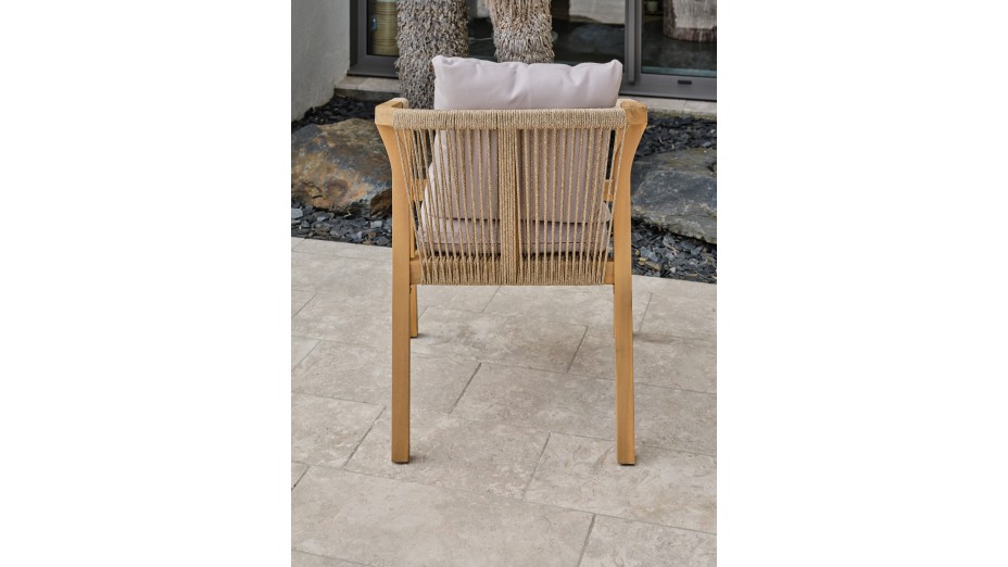 Lot composé de 2 fauteuils de jardin SERENA-FT