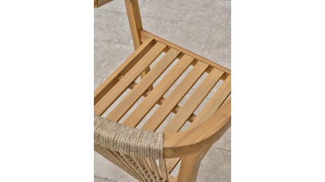 Lot composé de 2 fauteuils de jardin SERENA-FT