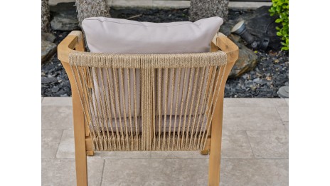 Lot composé de 2 fauteuils de jardin SERENA-FT