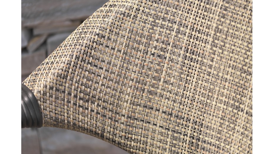 Lot composé de 2 fauteuils de jardin USHUAIA-FT empilables