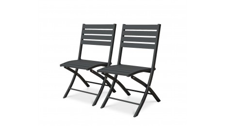 Lot composé de 2 chaises de...