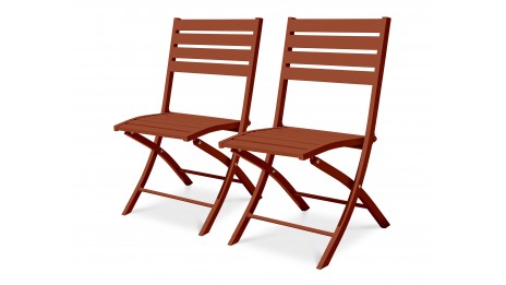 Lot composé de 2 chaises...