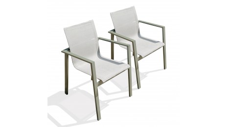 Lot composé de 2 fauteuils...