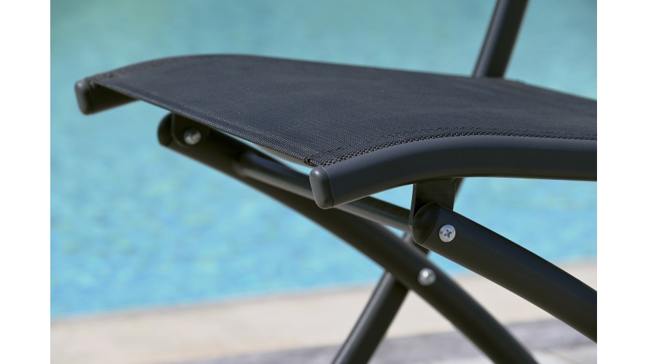 Lot composé de 6 chaises de jardin C43-NTN pliantes