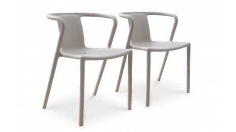 Lot composé de 2 fauteuils...