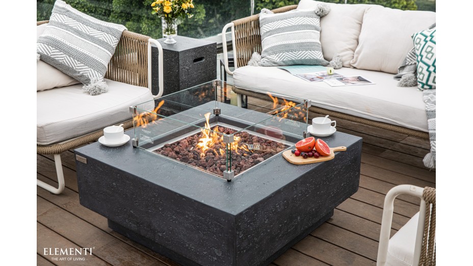 SET BRASERO TOUTES OPTIONS MANHATTAN GRIS FONCÉ