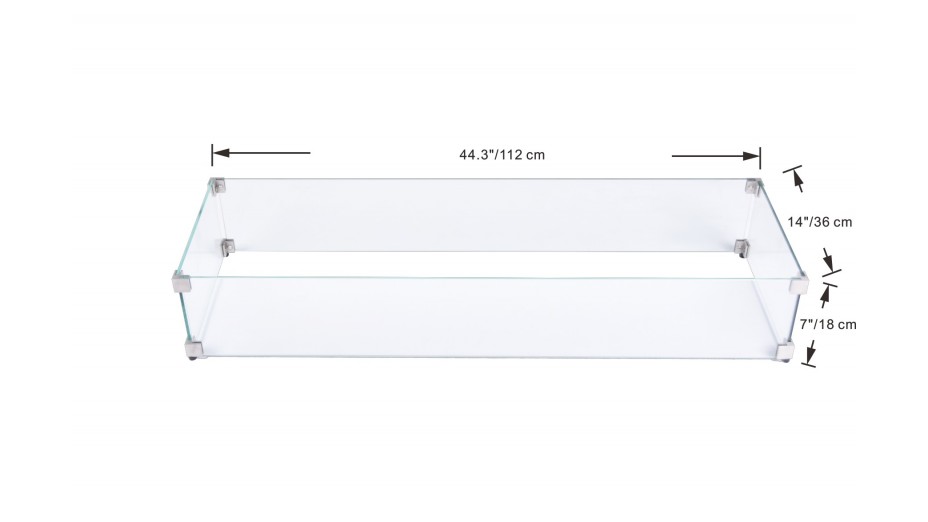Ecran de Protection Rectangle Hampton