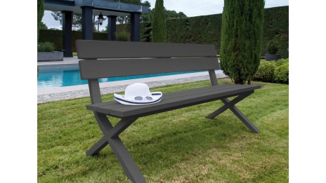 Banc Crossway avec Dossier