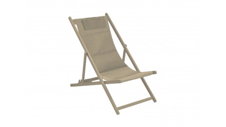 Chaise de jardin pliante Lena