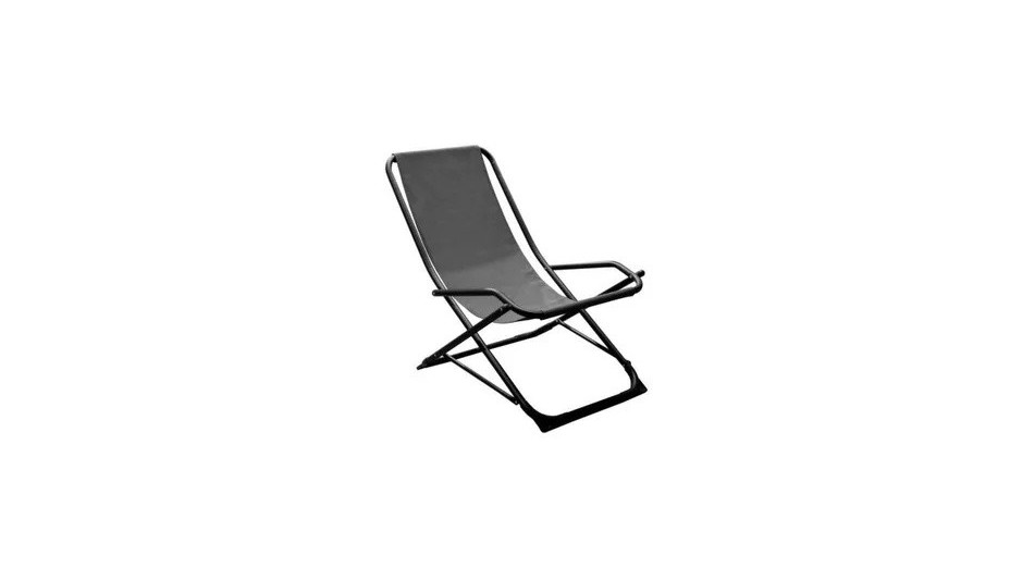 Chaise de jardin pliante pendulaire chilienne