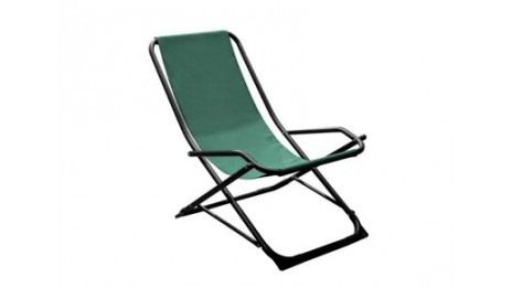 Chaise de jardin pliante pendulaire chilienne