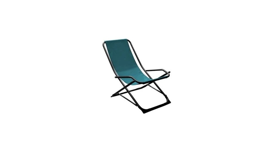 Chaise de jardin pliante pendulaire chilienne
