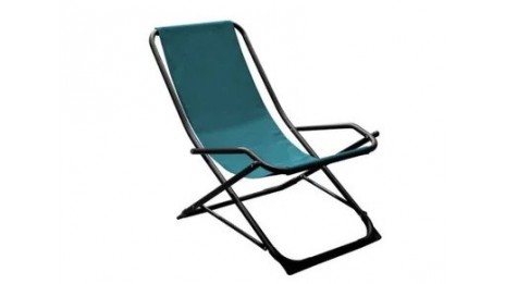 Chaise de jardin pliante pendulaire chilienne