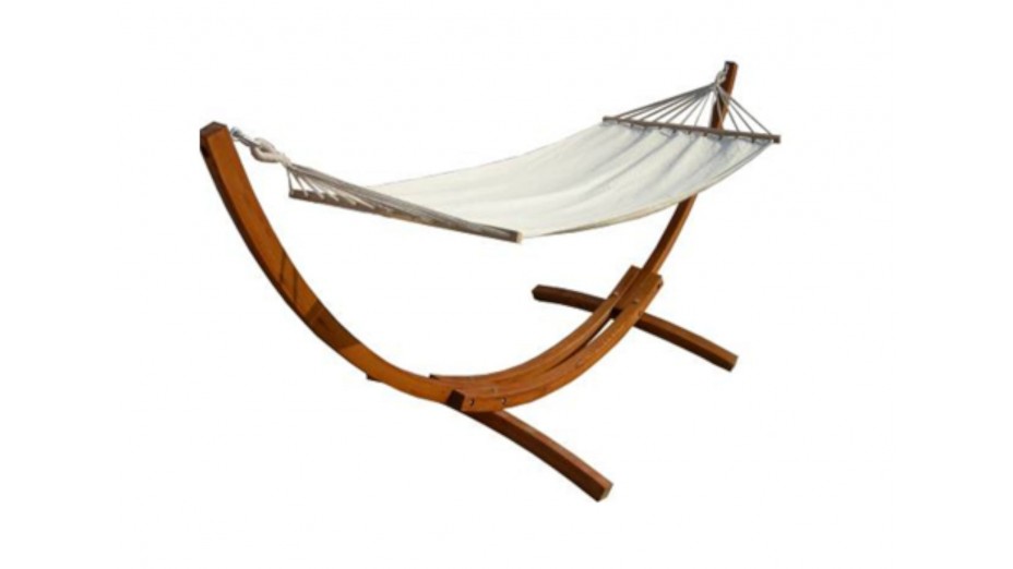 Support hamac + toile coton
