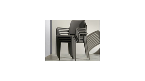 Fauteuil de jardin empilable